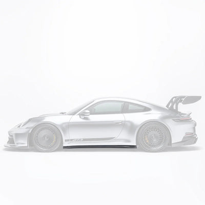 Porsche 992.1 GT3 Pre - Preg Carbon Fibre Side Skirts by Adro - AUTOID - Side Skirts & Winglets - Adro