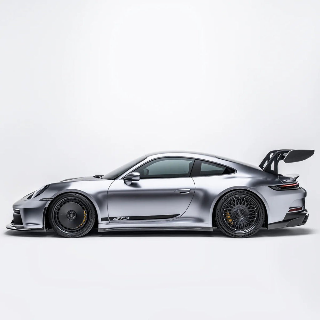 Porsche 992.1 GT3 Pre-Preg Carbon Fibre Side Skirts by Adro - AUTOID® - Side Skirts & Winglets - Adro
