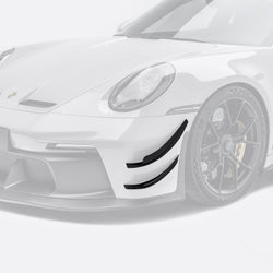 Porsche 992.1 GT3 Prepreg Race Canards by Adro - AUTOID® - Canards & Winglets - Adro