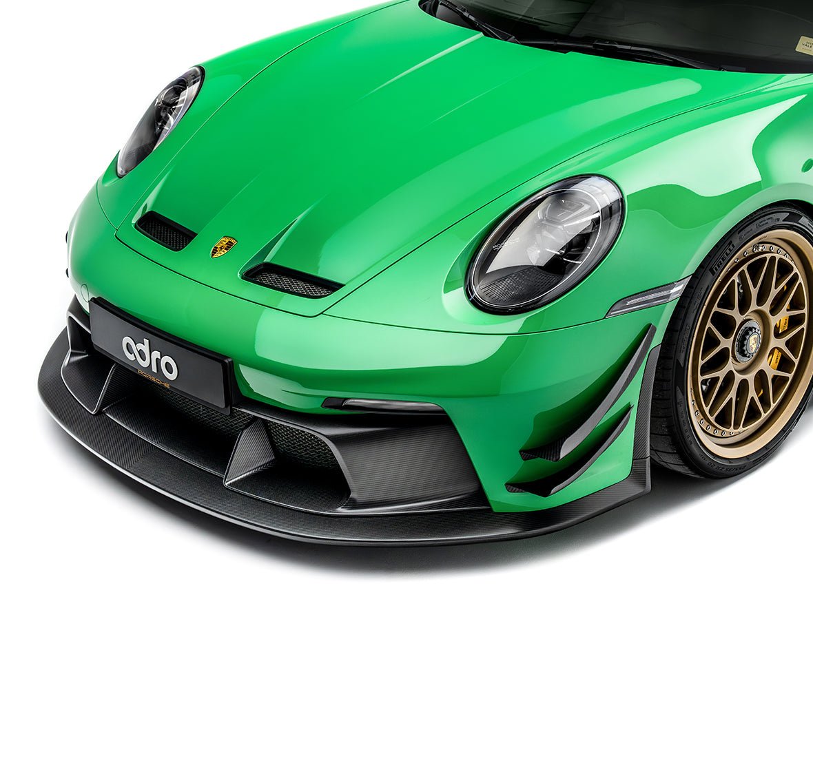 Porsche 992.1 GT3 Prepreg Race Canards by Adro - AUTOID® - Canards & Winglets - Adro
