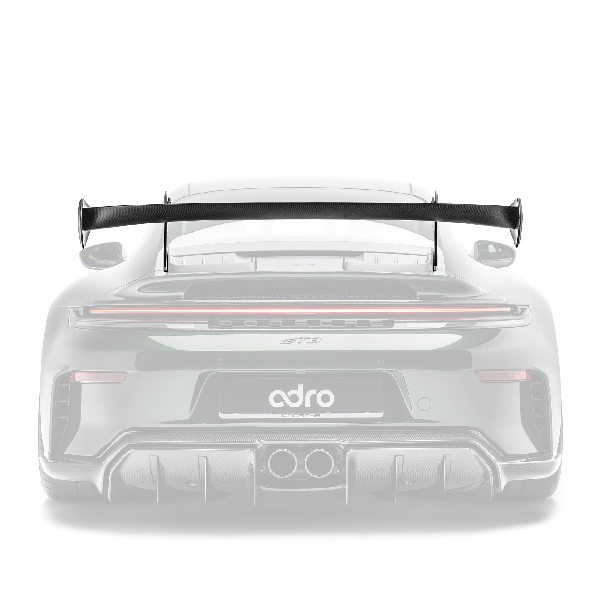 Porsche 992.2 / 992.1 GT3 AT-P2 Swan Neck Wing by Adro - AUTOID® - Rear Wings - Adro