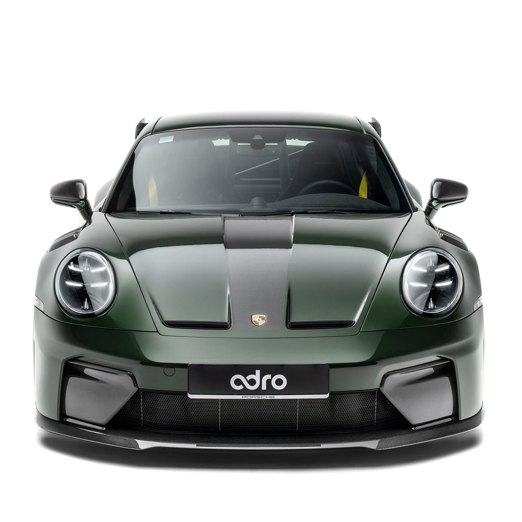 Porsche 992.2 GT3 Prepreg Carbon Fibre Front Lip by Adro - AUTOID® - Front Lips & Splitters - Adro