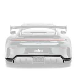 Porsche 992.2 GT3 Prepreg Carbon Fibre Rear Apron Panel by Adro - AUTOID® - Rear Diffusers - Adro