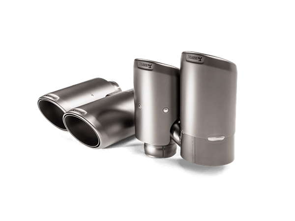 Porsche Cayenne, E-Hybrid, S, Turbo, GTS & Turbo S E-Hybrid 536.1 Exhaust Tips by Akrapovic - AUTOID® - Exhaust Tips - Akrapovic