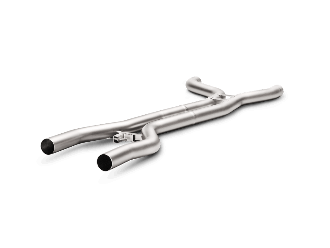 Porsche Cayenne Turbo & GTS 958 FL Evolution Link Pipe Set by Akrapovic - AUTOID® - Exhaust System - Akrapovic