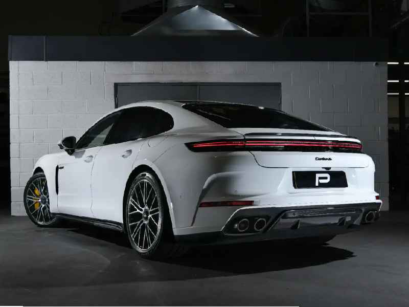 Porsche Panamera, 4, 4S, GTS & Turbo E-Hybrid (976) Slip-On Line Titanium Exhaust System by Akrapovic - AUTOID® - Exhaust System - Akrapovic