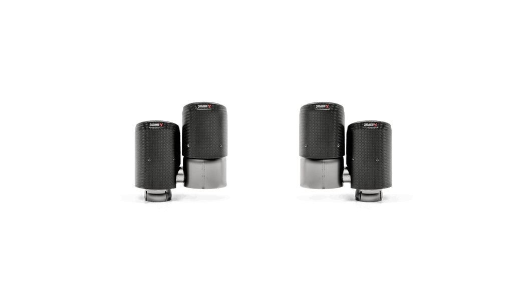 Porsche Panamera Exhaust Tips by Akrapovic - AUTOID® - Exhaust Tips - Akrapovic