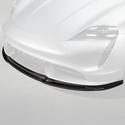 Porsche Taycan Turbo & Turbo S Carbon Fibre Front Splitter by Vorsteiner (2021+) - AUTOID® - Front Lips & Splitters - Vorsteiner