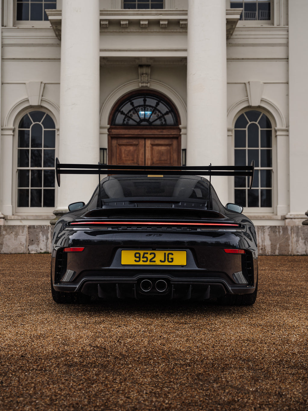 Adro Porsche 992.1 / 992.2 GT3 Pre-Preg Carbon Fibre AT-P Swan Neck Rear Wing by Adro  Rear Wings  AUTOID®  