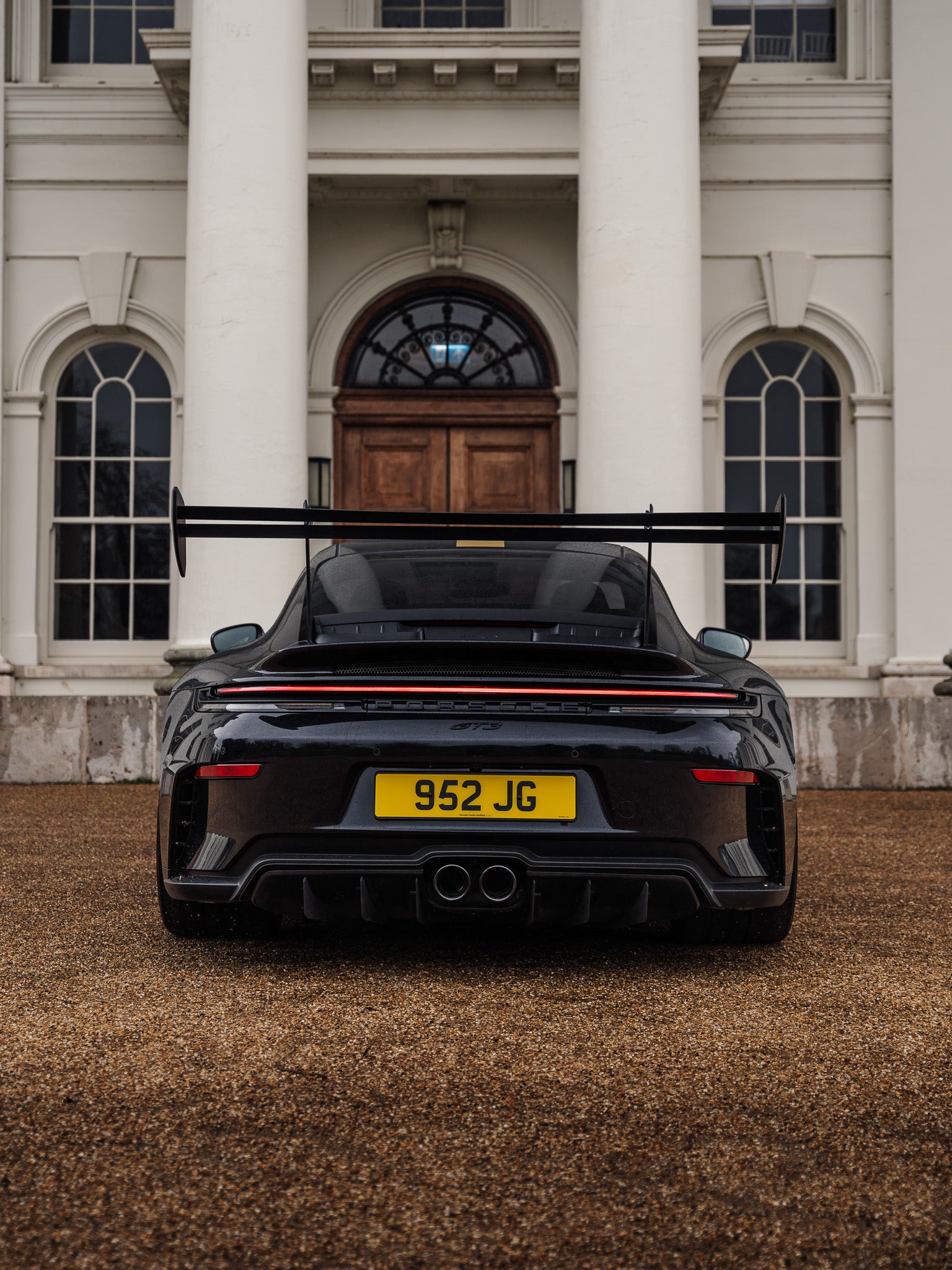 Adro Porsche 992.1 / 992.2 GT3 Pre-Preg Carbon Fibre AT-P Swan Neck Rear Wing by Adro  Rear Wings  AUTOID®  