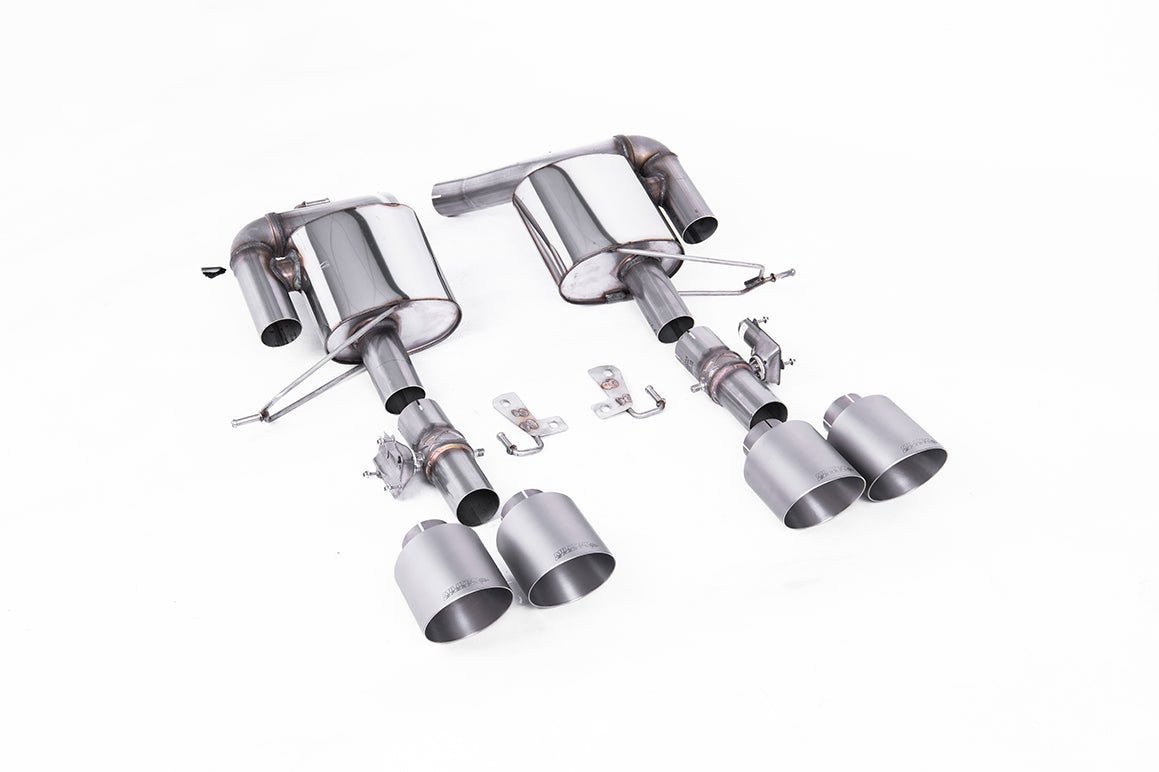 Range Rover Sport SVR 5.0 V8 Supercharged (Facelift) Rear Silencer Exhaust System by Milltek Sport (2018-2022) - AUTOID® - Exhaust System - Milltek Sport