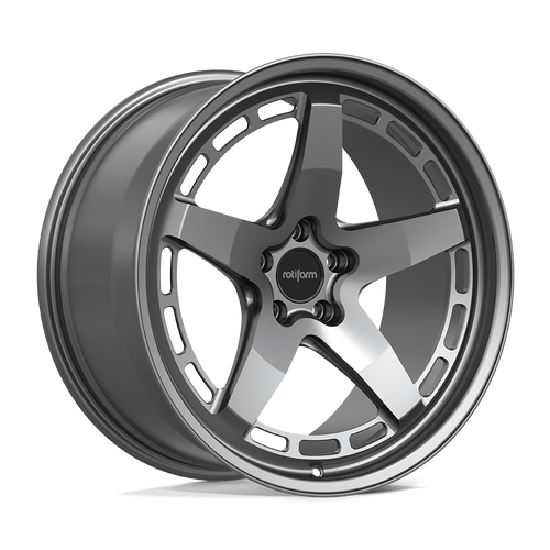 Rotiform WGR-S Forged Monoblock Satin Gunmetal Alloy Wheels by Rotiform  Alloy Wheels  AUTOID®  