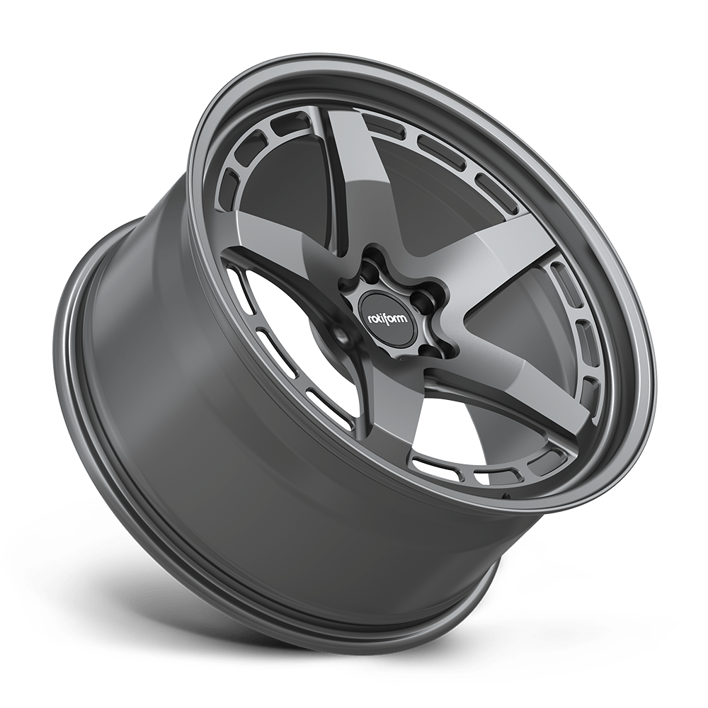 Rotiform WGR-S Forged Monoblock Satin Gunmetal Alloy Wheels by Rotiform  Alloy Wheels  AUTOID®  