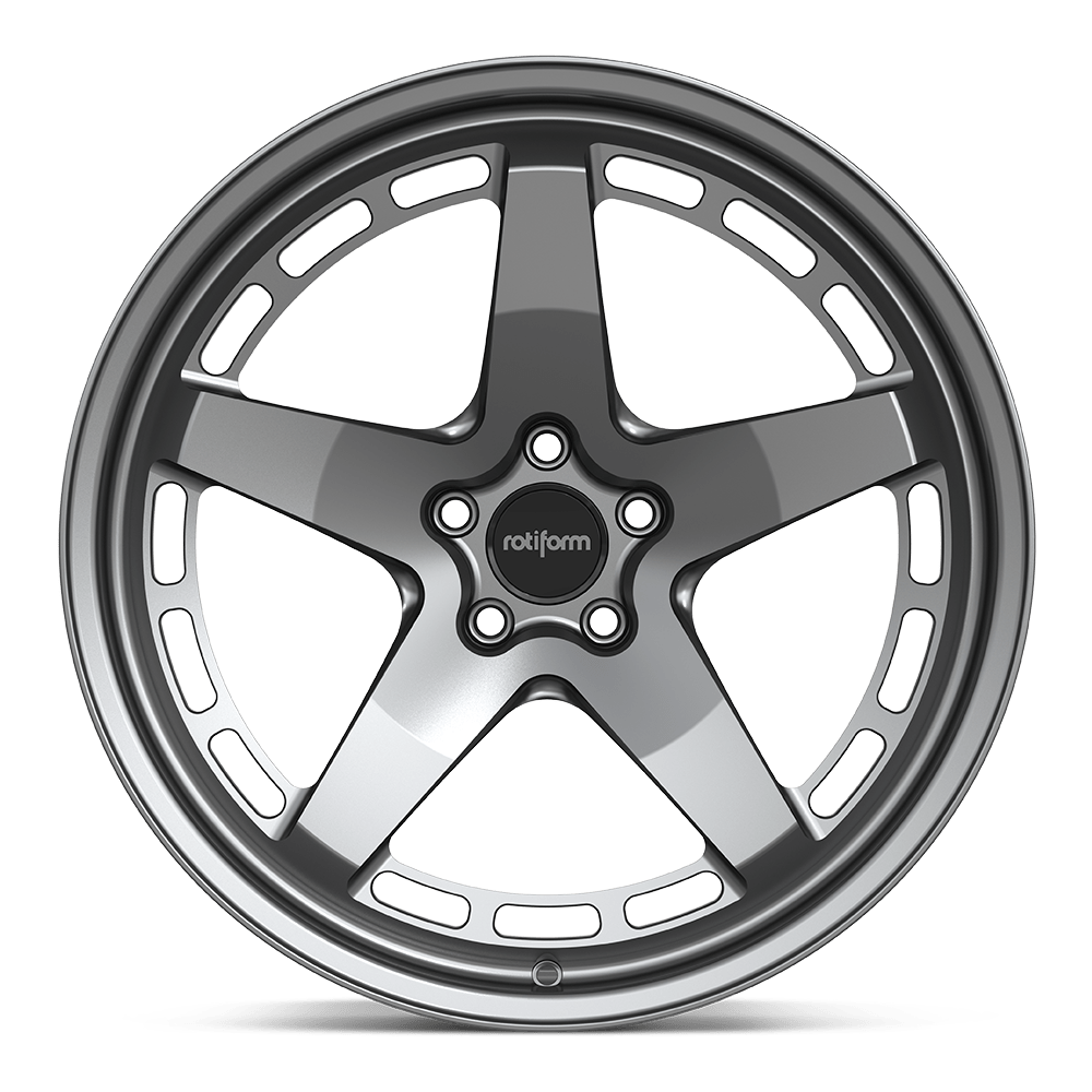 WGR-S Forged Monoblock Satin Gunmetal Alloy Wheels by Rotiform
