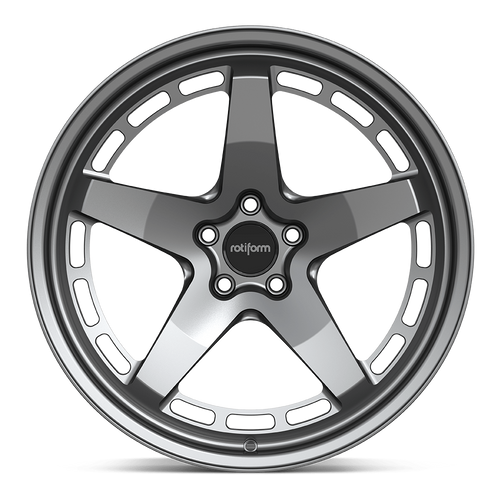 Rotiform WGR-S Forged Monoblock Satin Gunmetal Alloy Wheels by Rotiform  Alloy Wheels  AUTOID®  