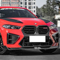 SQ BMW X6M F96 LCI Pre-Preg Carbon Fibre Front Splitter by SQ  Front Lips & Splitters  AUTOID®  