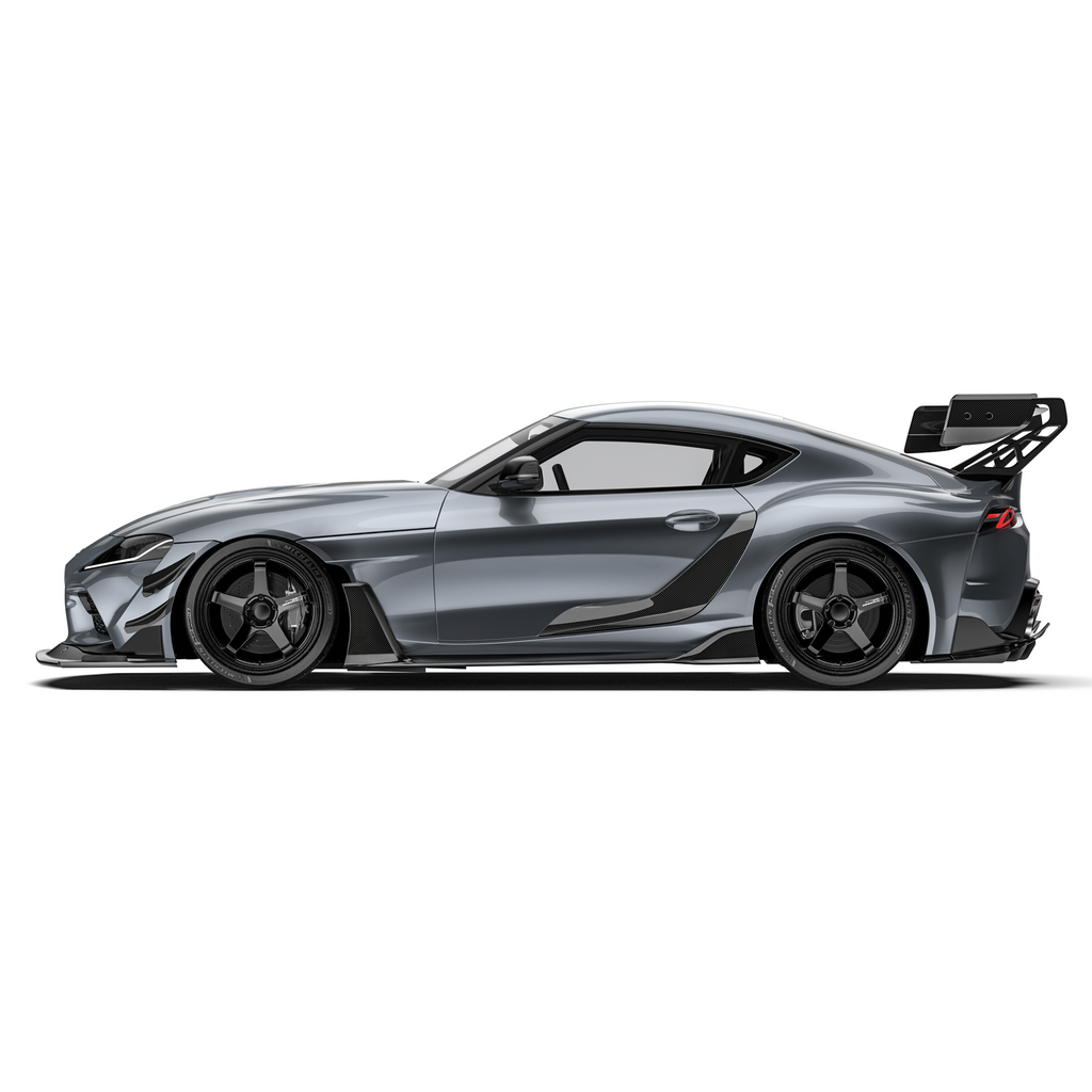 Toyota GR Supra ARD Prepreg Race Splitter (Stock Bumper) by Adro - AUTOID® - Front Lips & Splitters - Adro
