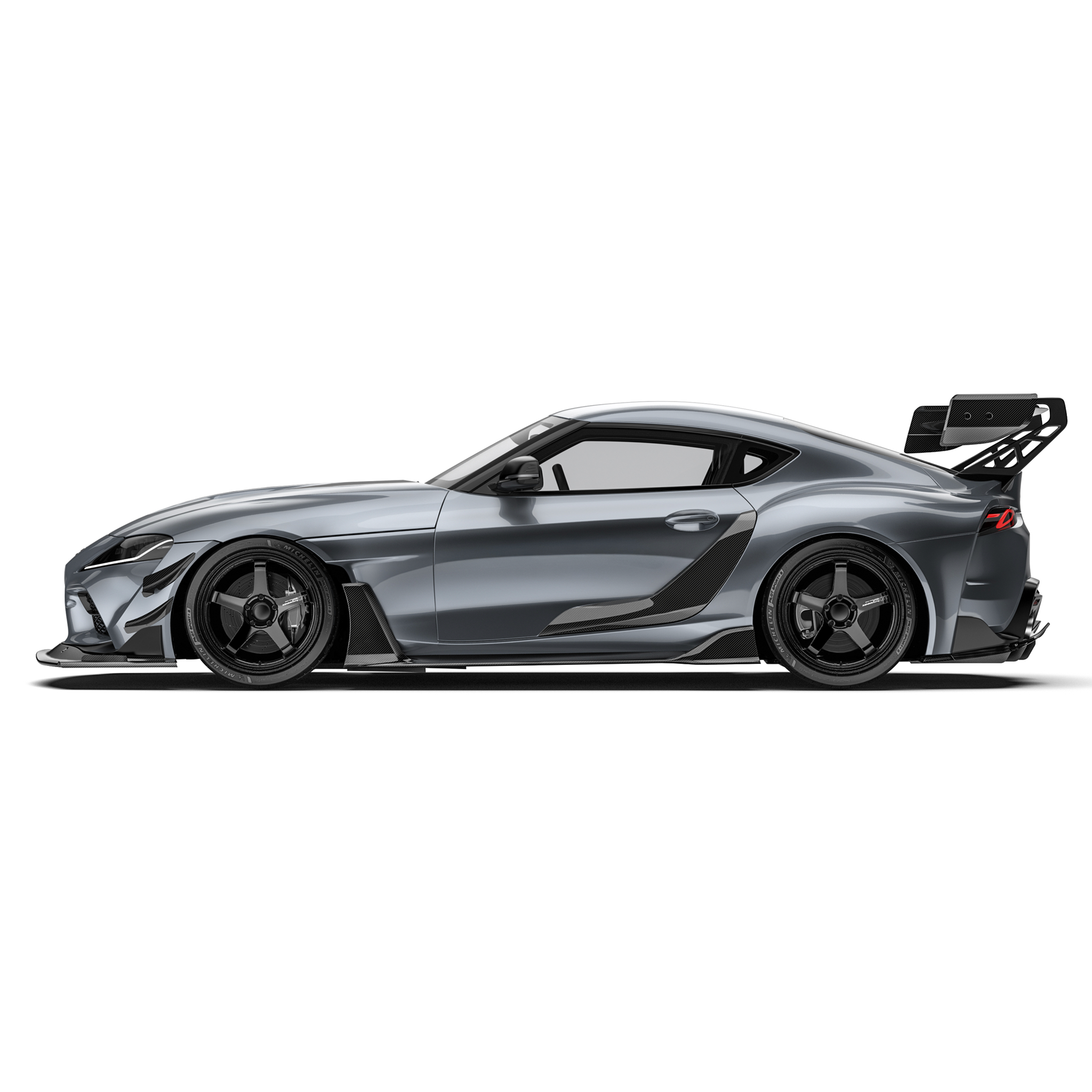 Toyota GR Supra ARD Prepreg Race Splitter (Stock Bumper) by Adro - AUTOID® - Front Lips & Splitters - Adro