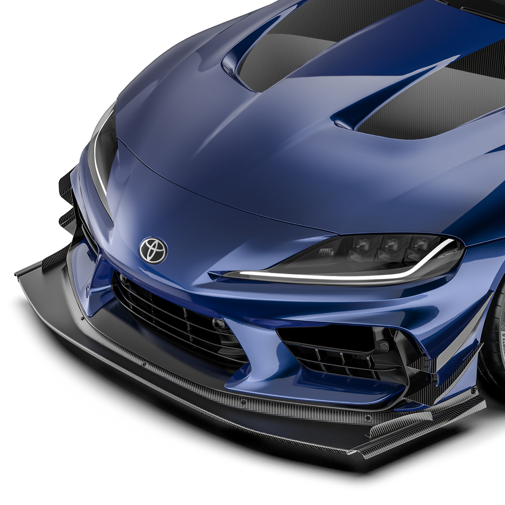 Toyota GR Supra ARD Prepreg Race Splitter (Adro Bumper) by Adro - AUTOID® - Front Lips & Splitters - Adro