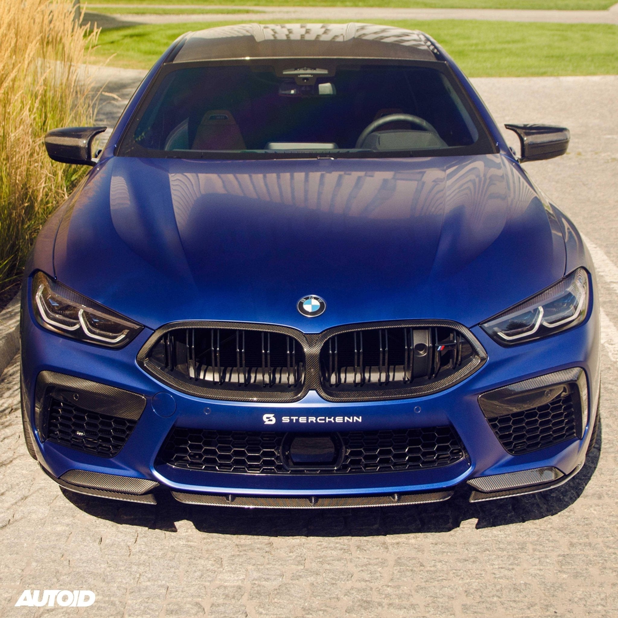 Sterckenn Carbon Fibre Front Lip for BMW M8 (2019+, F91 F92 F93) - AUTOID® - Front Lips & Splitters - Sterckenn