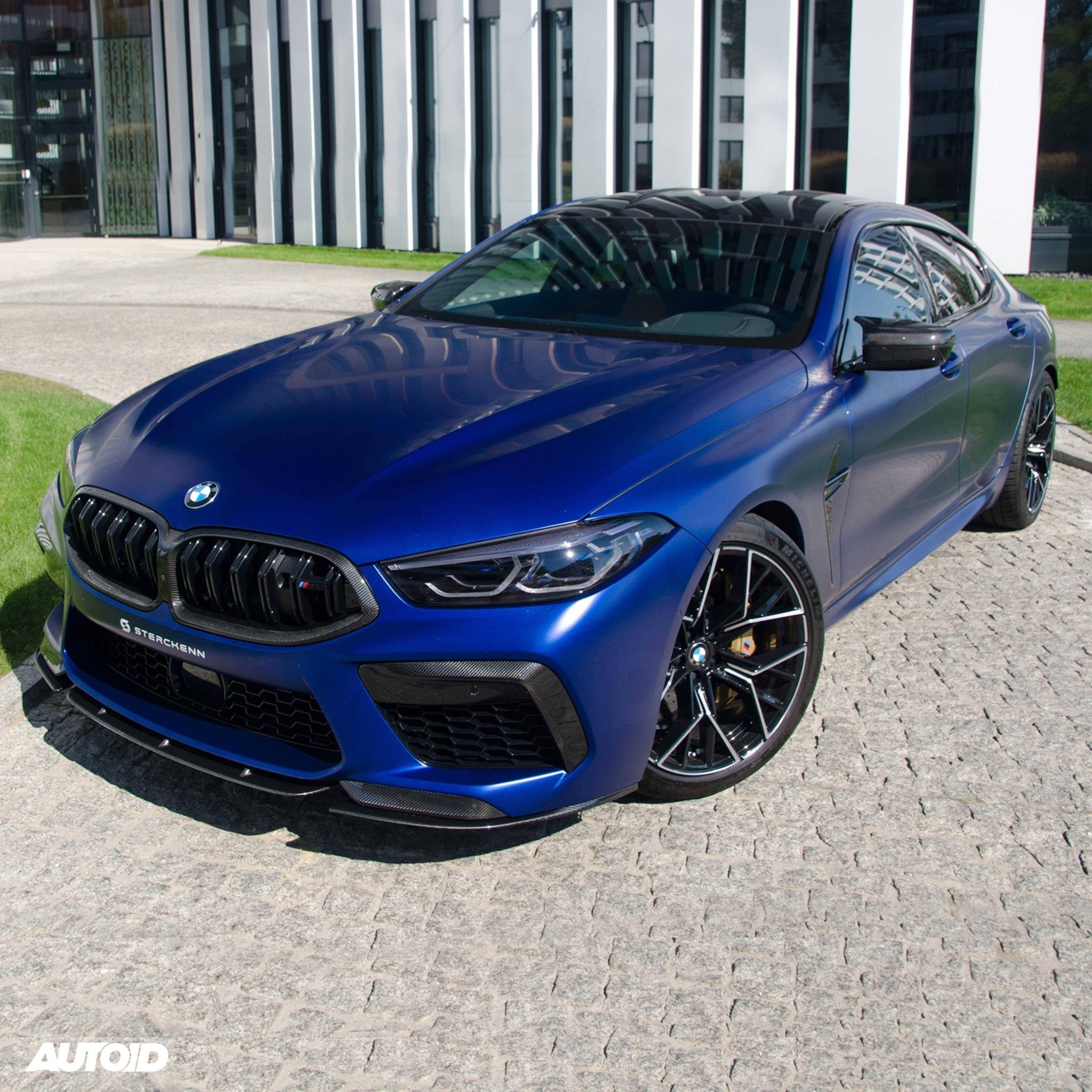 Sterckenn Carbon Fibre Front Lip for BMW M8 (2019+, F91 F92 F93) - AUTOID® - Front Lips & Splitters - Sterckenn