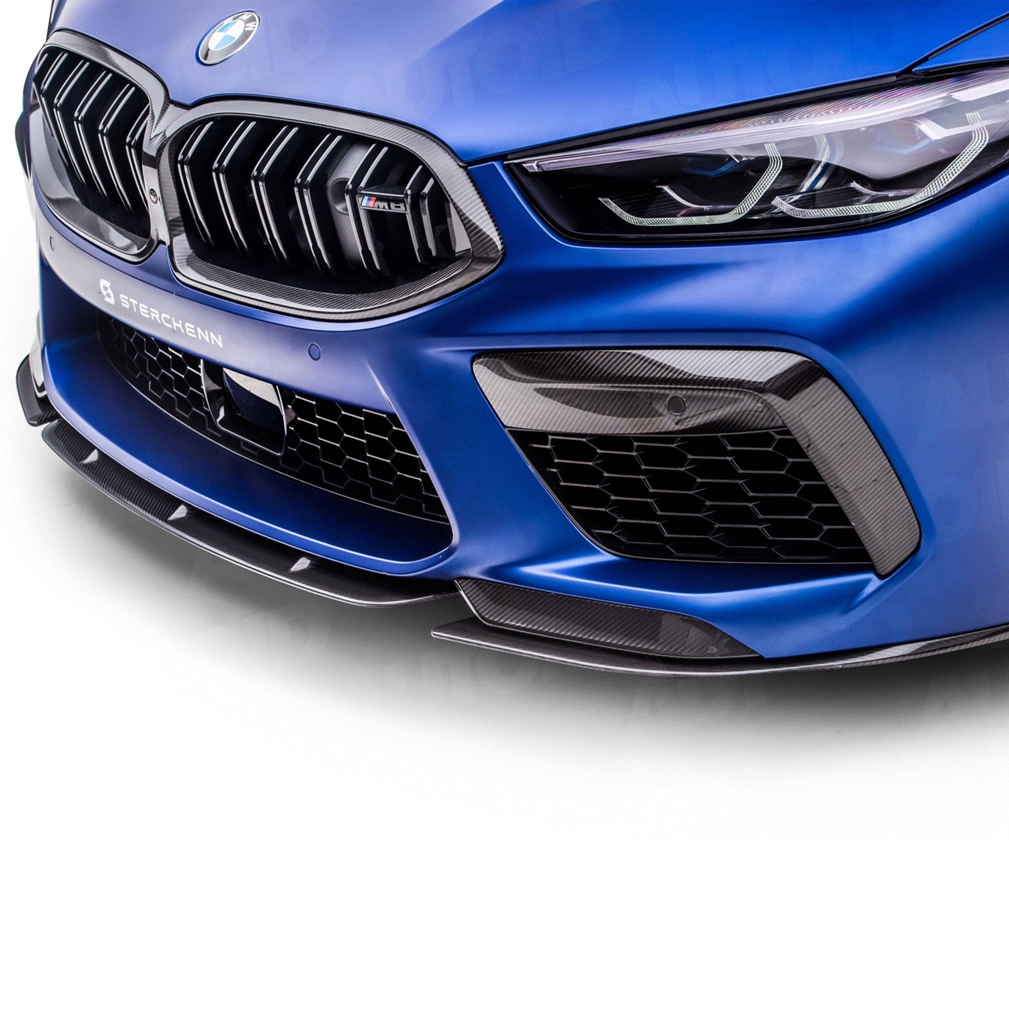 Sterckenn Carbon Fibre Front Lip for BMW M8 (2019+, F91 F92 F93) - AUTOID® - Front Lips & Splitters - Sterckenn