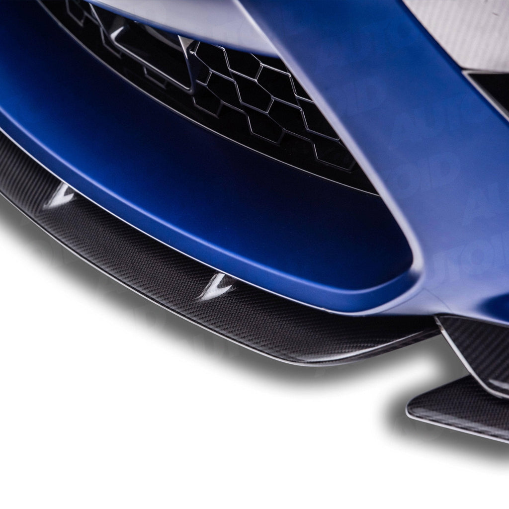 Sterckenn Carbon Fibre Front Lip for BMW M8 (2019+, F91 F92 F93) - AUTOID® - Front Lips & Splitters - Sterckenn
