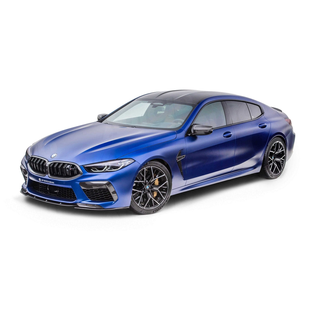 Sterckenn Carbon Fibre Front Lip for BMW M8 (2019+, F91 F92 F93) - AUTOID® - Front Lips & Splitters - Sterckenn