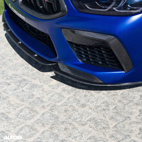 Sterckenn Carbon Fibre Front Lip for BMW M8 (2019+, F91 F92 F93) - AUTOID® - Front Lips & Splitters - Sterckenn