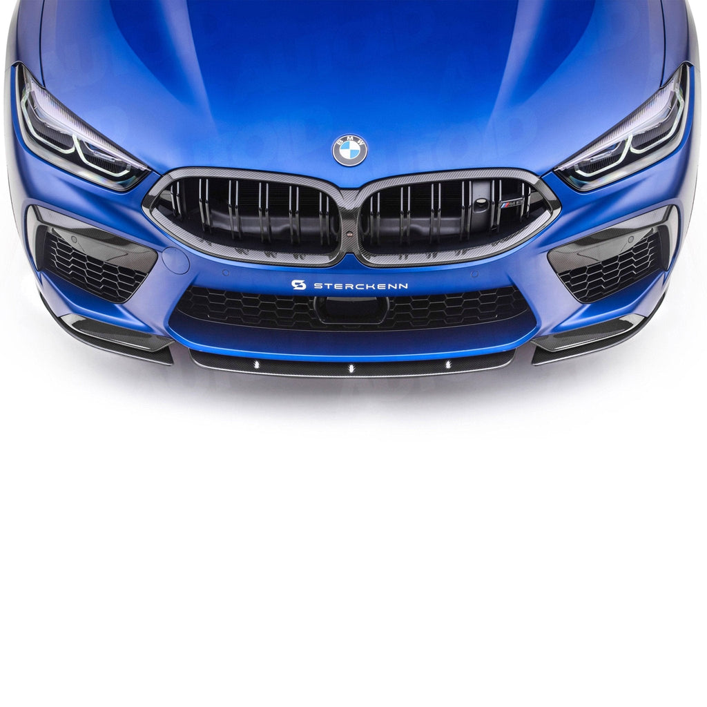 Sterckenn Carbon Fibre Front Lip for BMW M8 (2019+, F91 F92 F93) - AUTOID® - Front Lips & Splitters - Sterckenn