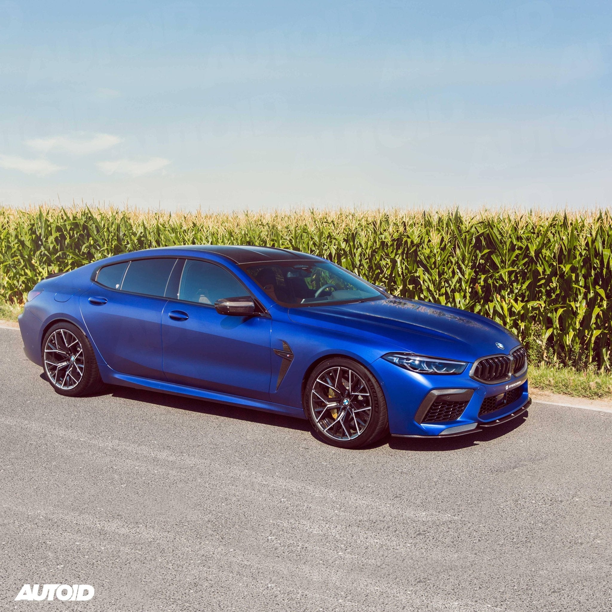 Sterckenn Carbon Fibre Front Lip for BMW M8 (2019+, F91 F92 F93) - AUTOID® - Front Lips & Splitters - Sterckenn