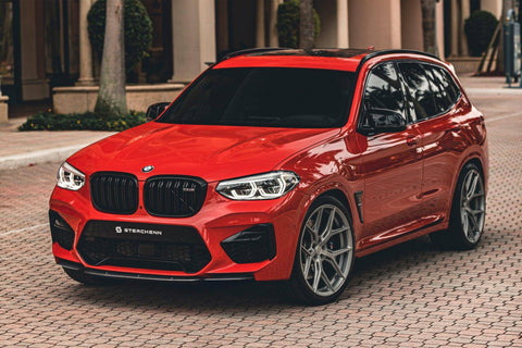 Sterckenn Carbon Fibre Front Lip for BMW X3M & X4M Pre-LCI (2019-2022, F97 F98) - AUTOID® - Front Lips & Splitters - Sterckenn