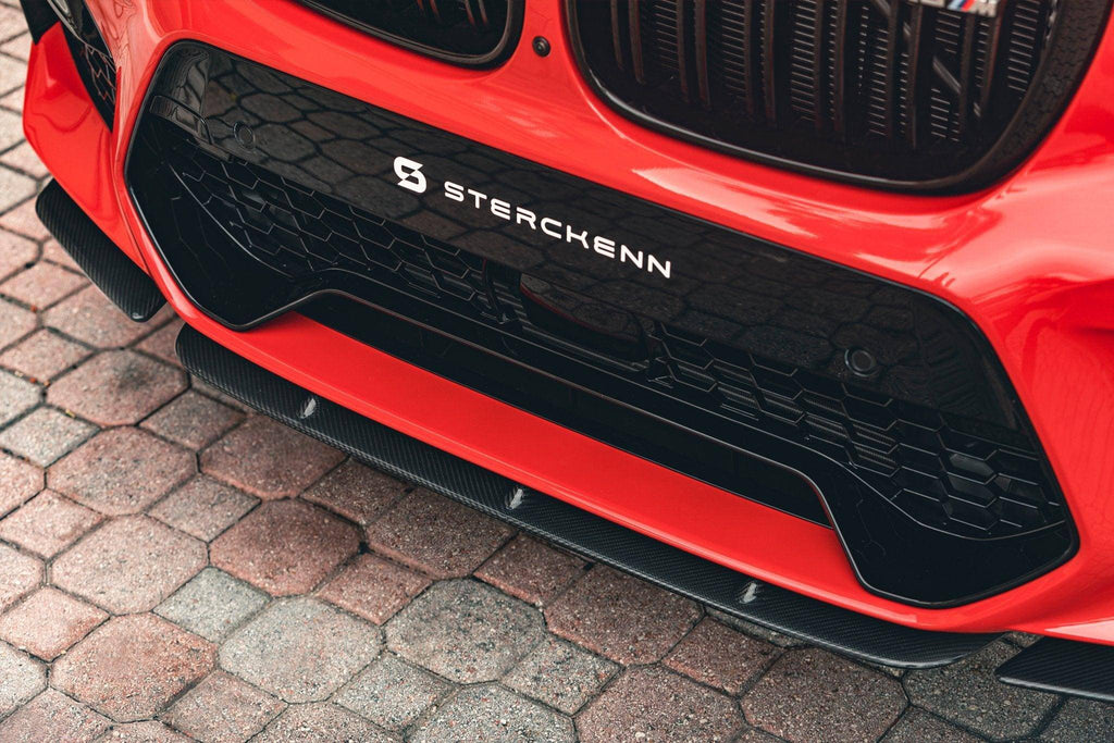 Sterckenn Carbon Fibre Front Lip for BMW X3M & X4M Pre-LCI (2019-2022, F97 F98) - AUTOID® - Front Lips & Splitters - Sterckenn
