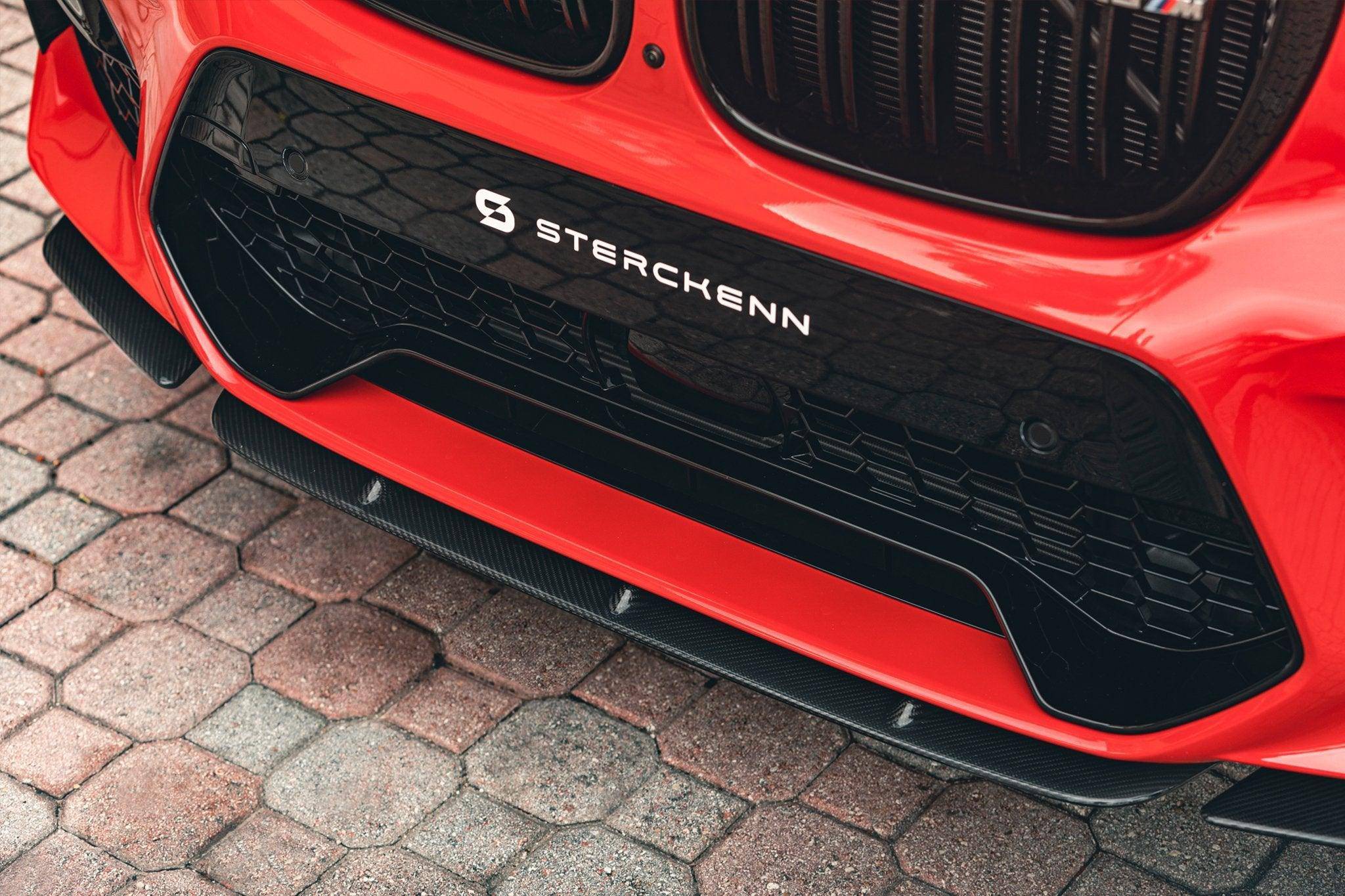 Sterckenn Carbon Fibre Front Lip for BMW X3M & X4M Pre-LCI (2019-2022, F97 F98) - AUTOID® - Front Lips & Splitters - Sterckenn
