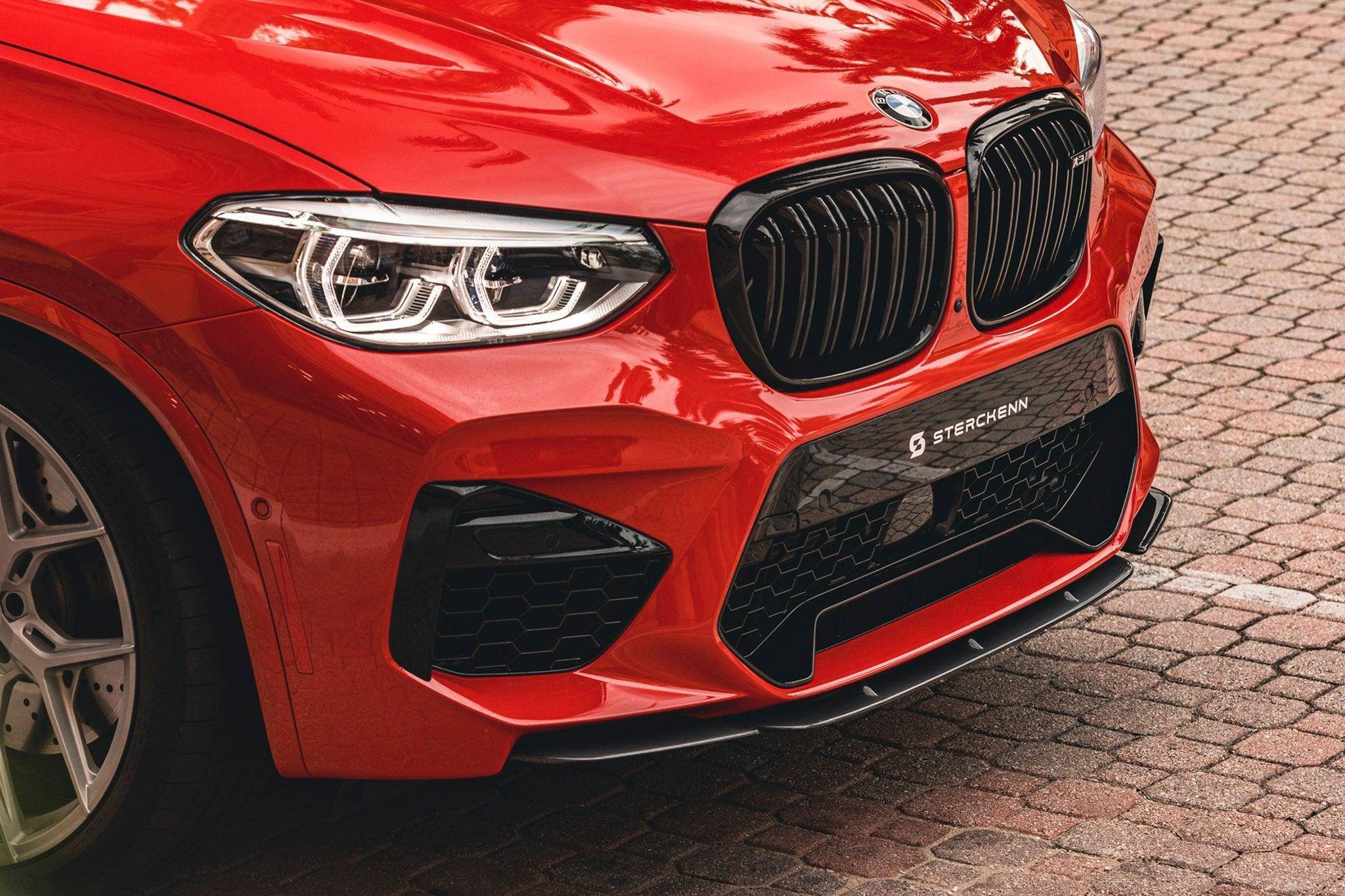Sterckenn Carbon Fibre Front Lip for BMW X3M & X4M Pre-LCI (2019-2022, F97 F98) - AUTOID® - Front Lips & Splitters - Sterckenn