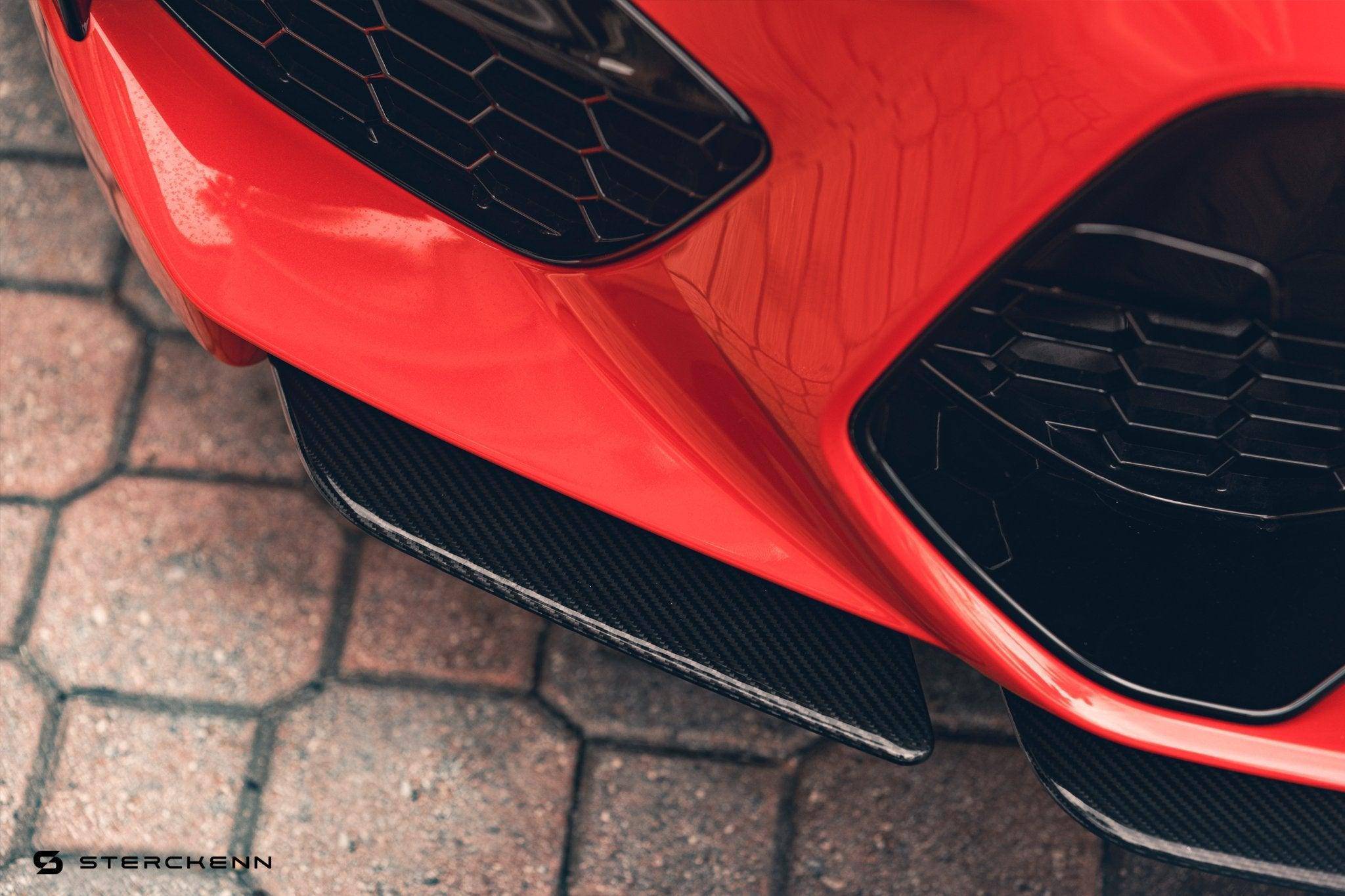 Sterckenn Carbon Fibre Front Lip for BMW X3M & X4M Pre-LCI (2019-2022, F97 F98) - AUTOID® - Front Lips & Splitters - Sterckenn