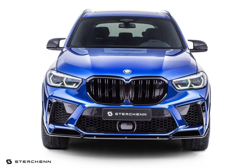 Sterckenn Carbon Fibre Front Lip for BMW X5M (2020+, F95) - AUTOID - Front Lips & Splitters - Sterckenn