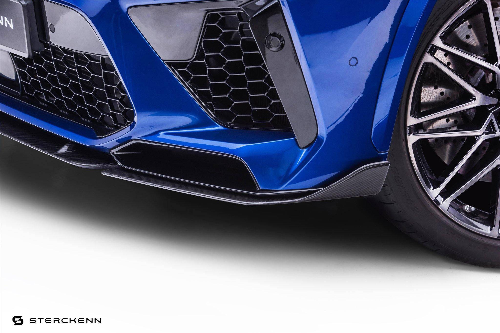 Sterckenn Carbon Fibre Front Lip for BMW X5M (2020+, F95) - AUTOID® - Front Lips & Splitters - Sterckenn