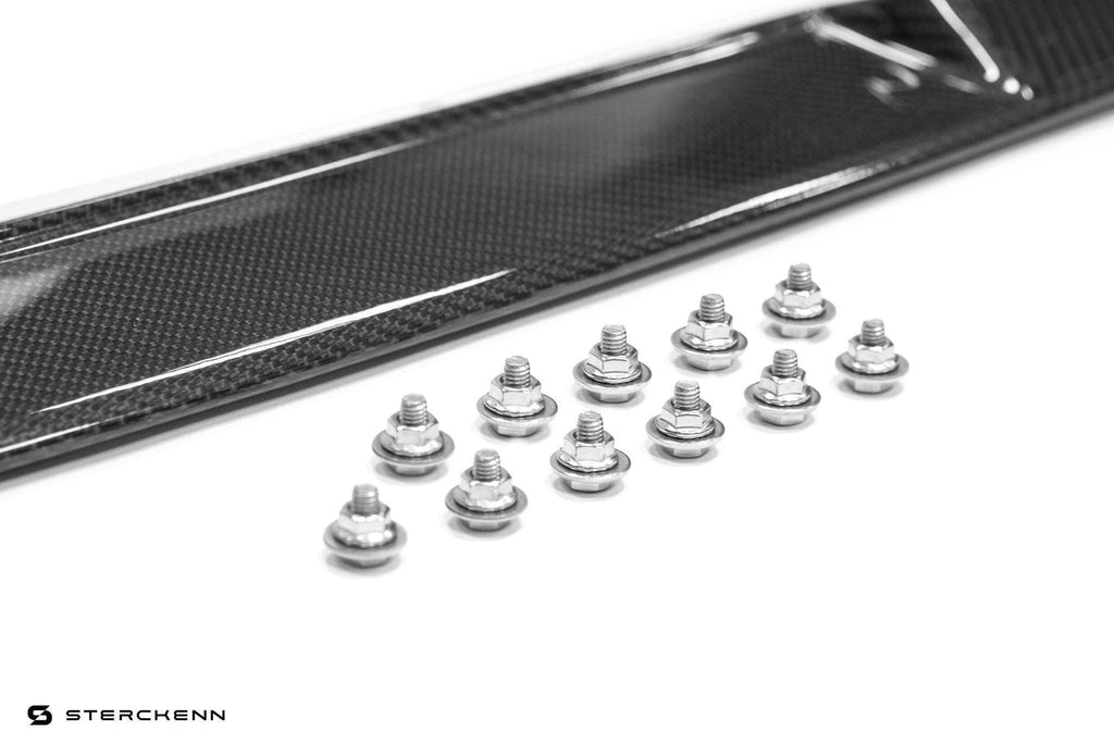 Sterckenn Carbon Fibre Front Lip for BMW X5M (2020+, F95) - AUTOID® - Front Lips & Splitters - Sterckenn