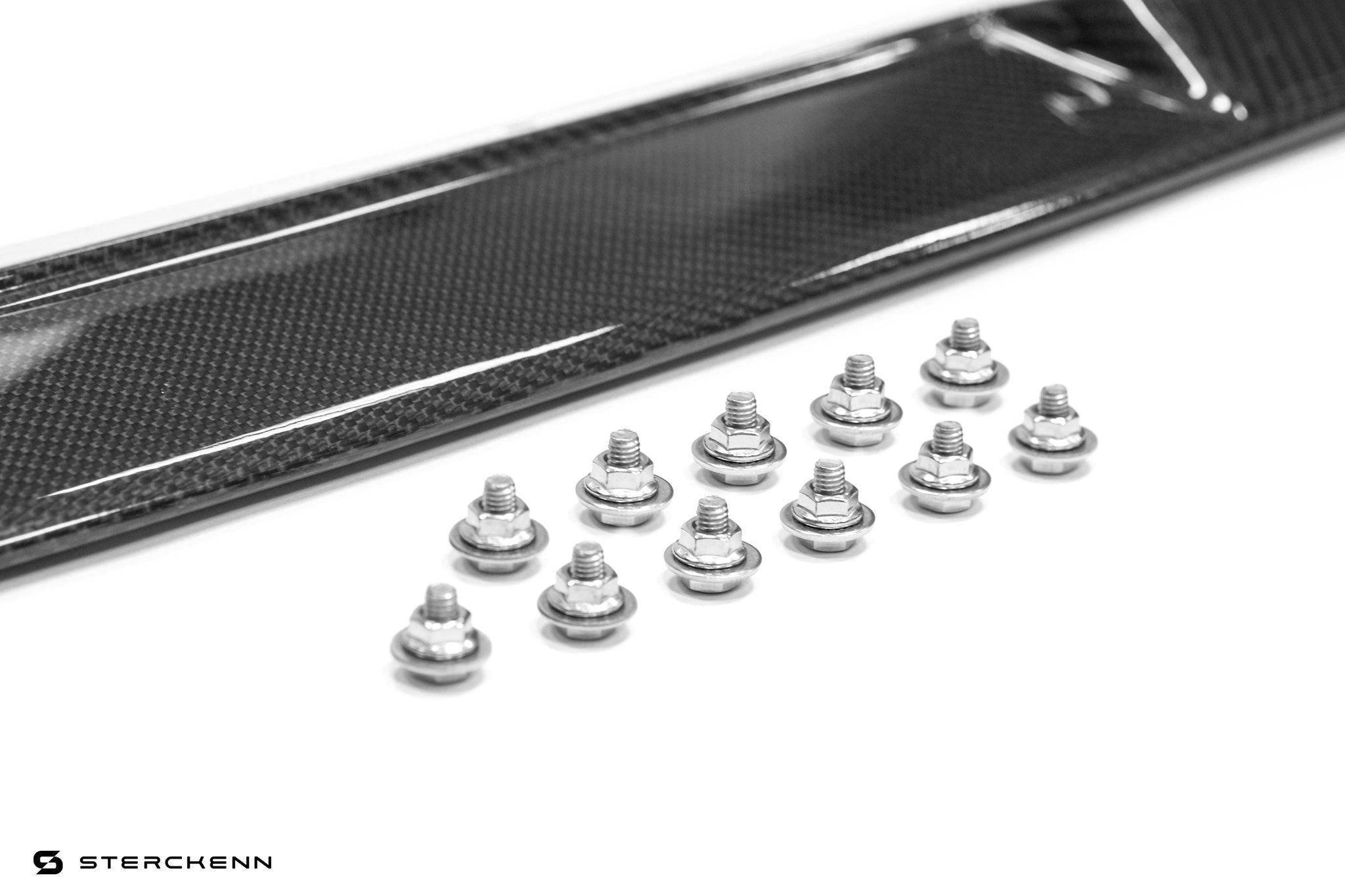 Sterckenn Carbon Fibre Front Lip for BMW X5M (2020+, F95) - AUTOID® - Front Lips & Splitters - Sterckenn