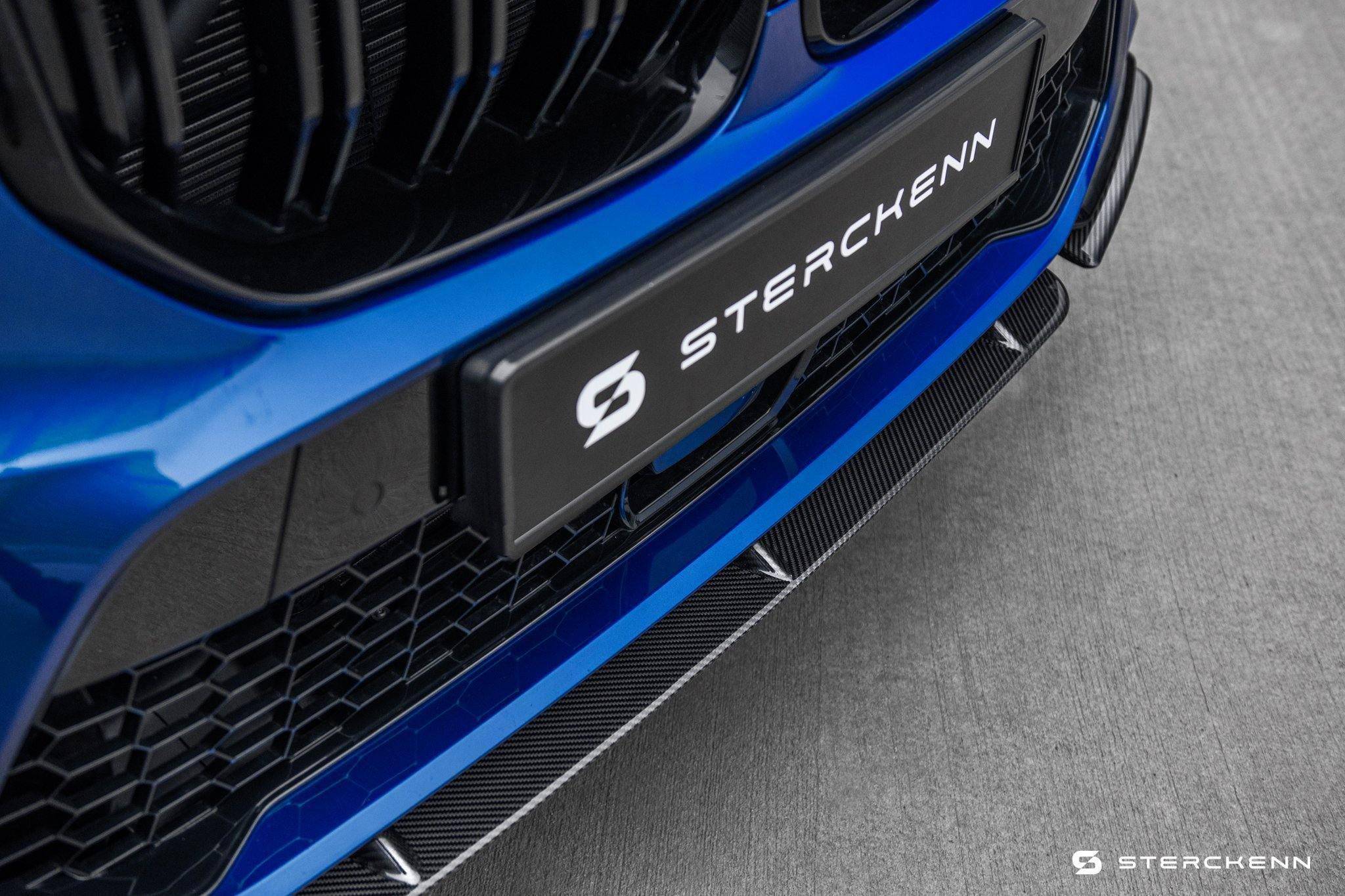 Sterckenn Carbon Fibre Front Lip for BMW X5M (2020+, F95) - AUTOID® - Front Lips & Splitters - Sterckenn