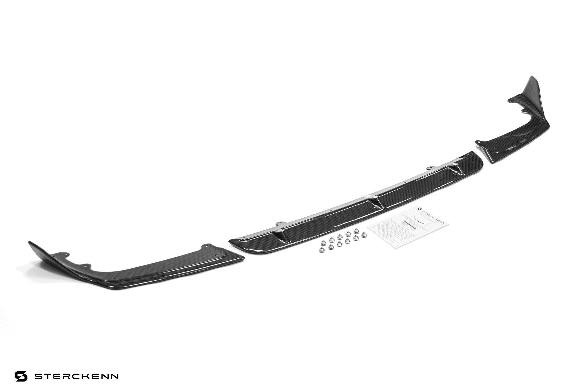 Sterckenn Carbon Fibre Front Lip for BMW X5M (2020+, F95) - AUTOID® - Front Lips & Splitters - Sterckenn