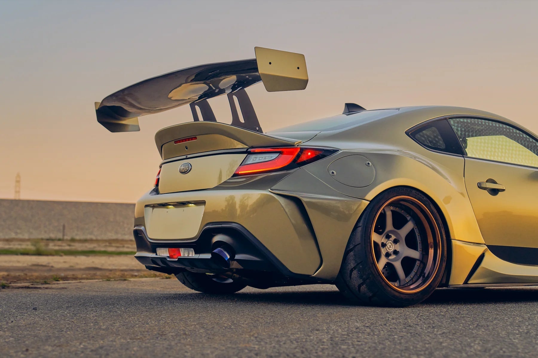 Subaru BRZ & Toyota GR86 & FRS Second Generation STREET HUNTER GT Rear Wing - AUTOID - Rear Wings - StreetHunter Designs