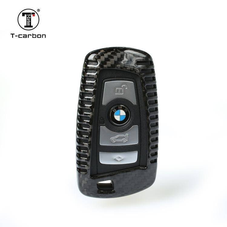 T-Carbon Pre-preg Carbon Fibre Key Cover for BMW (2012-2021, Fxx), Key Covers, T-Carbon - AUTOID | Premium Automotive Accessories