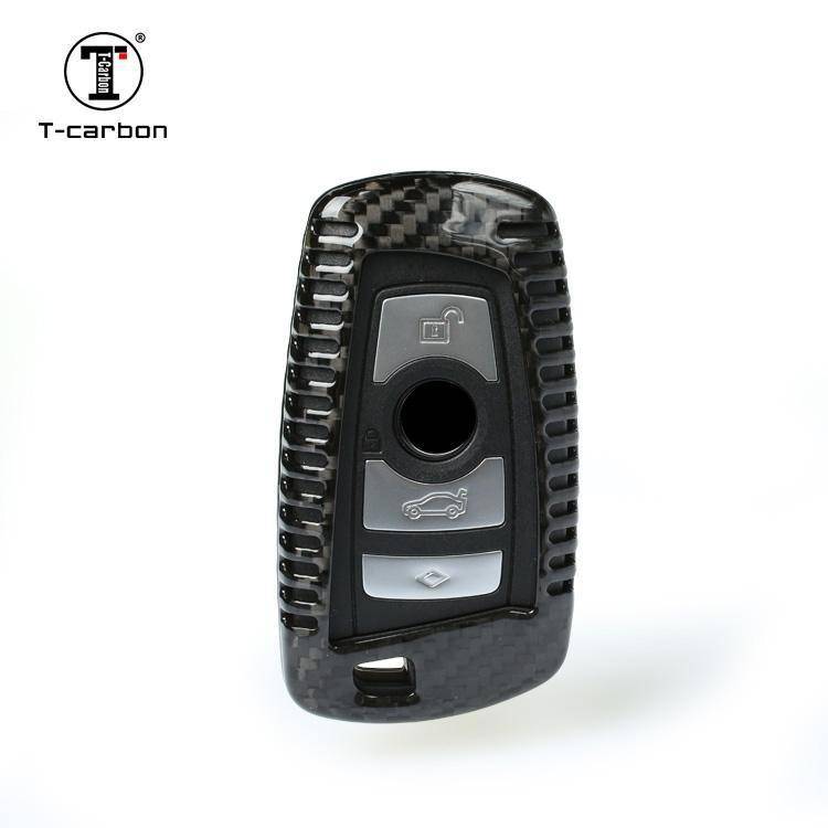 T - Carbon Pre - preg Carbon Fibre Key Cover for BMW (2012 - 2021, Fxx) - AUTOID - Key Covers - T - Carbon