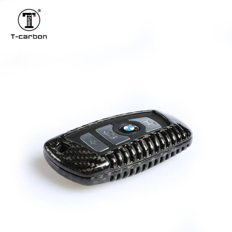 T - Carbon Pre - preg Carbon Fibre Key Cover for BMW (2012 - 2021, Fxx) - AUTOID - Key Covers - T - Carbon