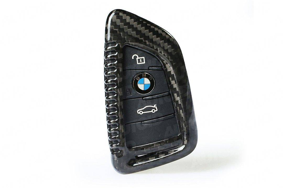 T - Carbon Pre - preg Carbon Fibre Key Cover for BMW (2015 - 2021, Fxx Gxx) - AUTOID - Key Covers - T - Carbon