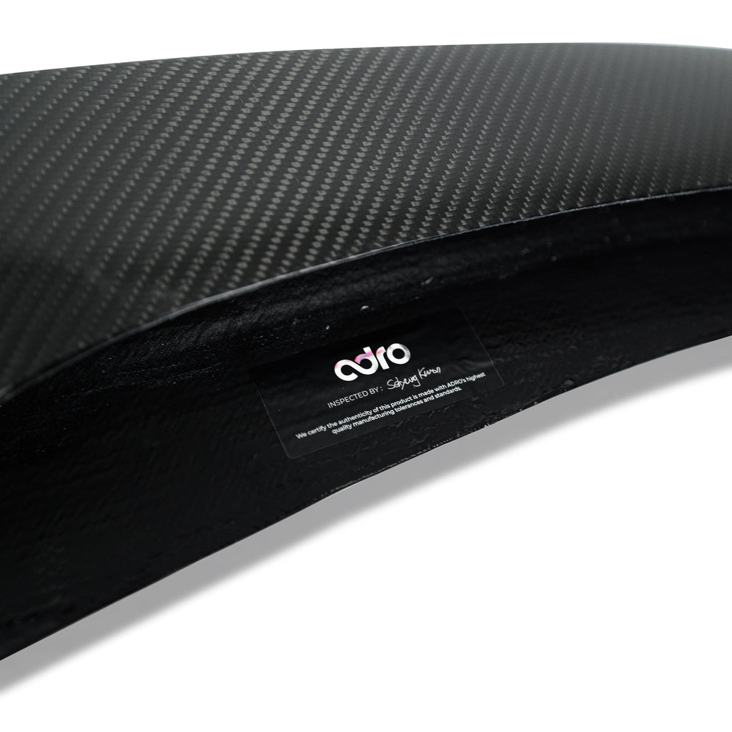 Tesla Model 3 Carbon Fibre V2 Front Splitter by Adro (2017+) - AUTOID® - Front Lips & Splitters - Adro