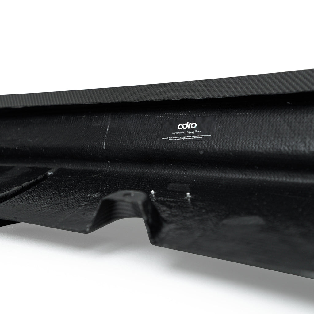 Tesla Model 3 Carbon Fibre V2 Rear Diffuser by Adro (2017+) - AUTOID® - Rear Diffusers - Adro