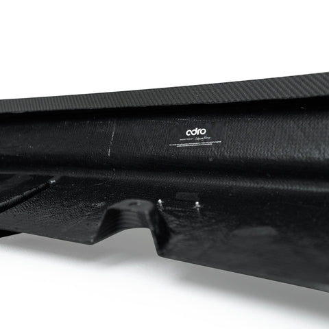 Tesla Model 3 Carbon Fibre V2 Rear Diffuser by Adro (2017+) - AUTOID® - Rear Diffusers - Adro